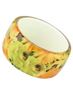 JCE123 Resin Bangle with No Stone